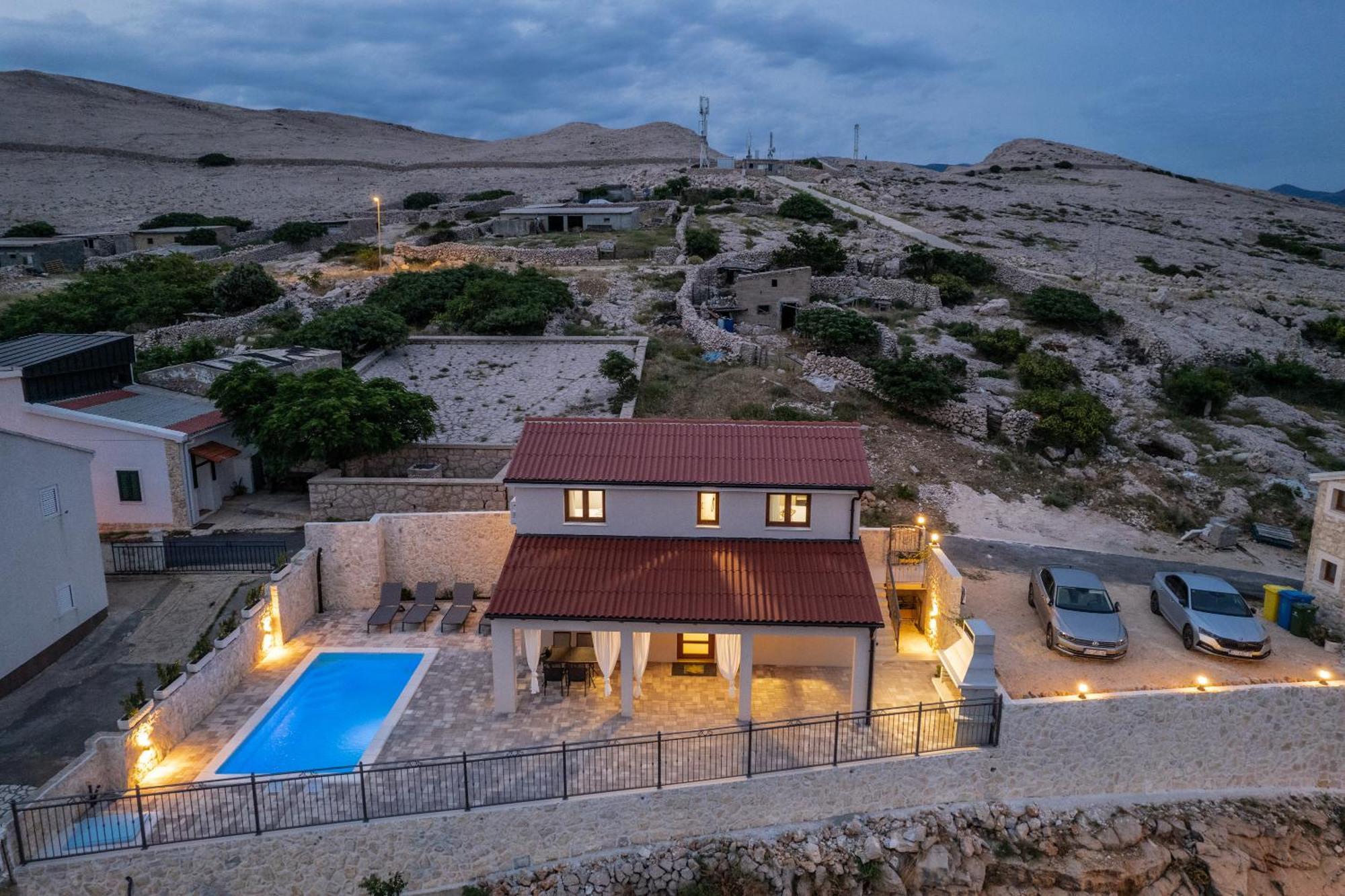 Villa Kamia With Private Heated Pool And Electric Vehicle Adapter Zubovići Dış mekan fotoğraf